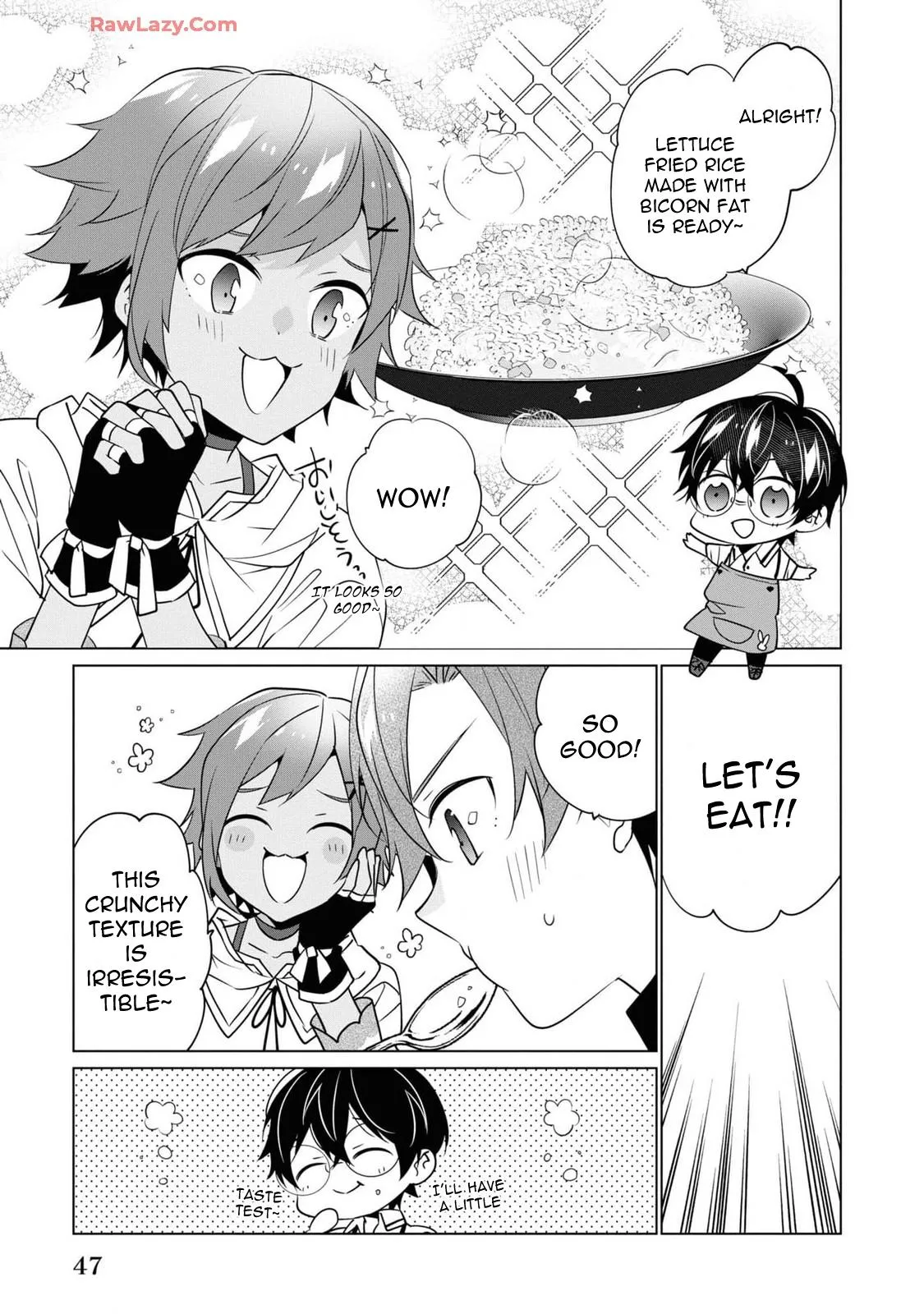 Saikyou no Kanteishi tte Dare no koto? ~Manpuku gohan de Isekai Seikatsu~ Chapter 49 page 22 - 