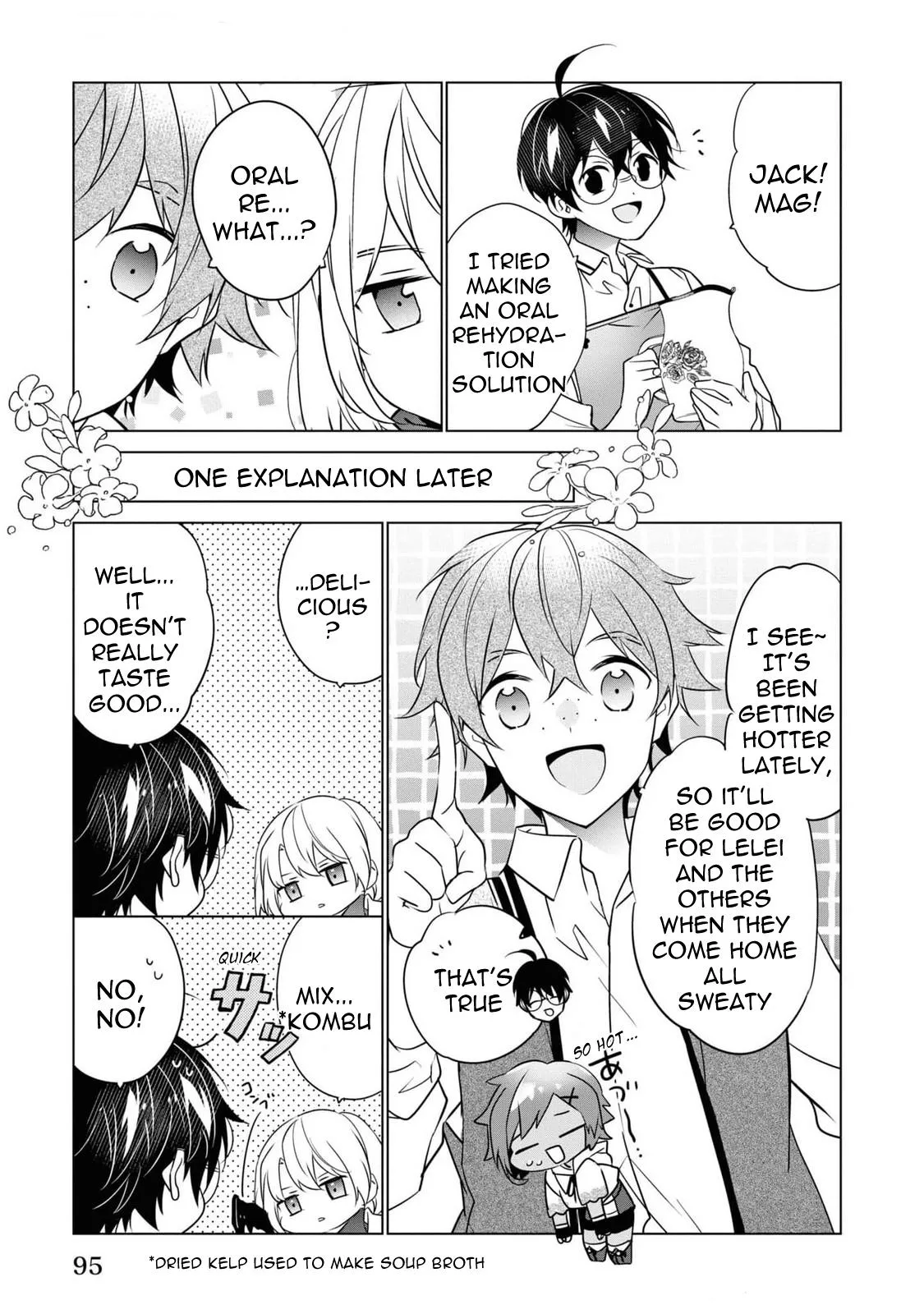 Saikyou no Kanteishi tte Dare no koto? ~Manpuku gohan de Isekai Seikatsu~ Chapter 51 page 22 - 