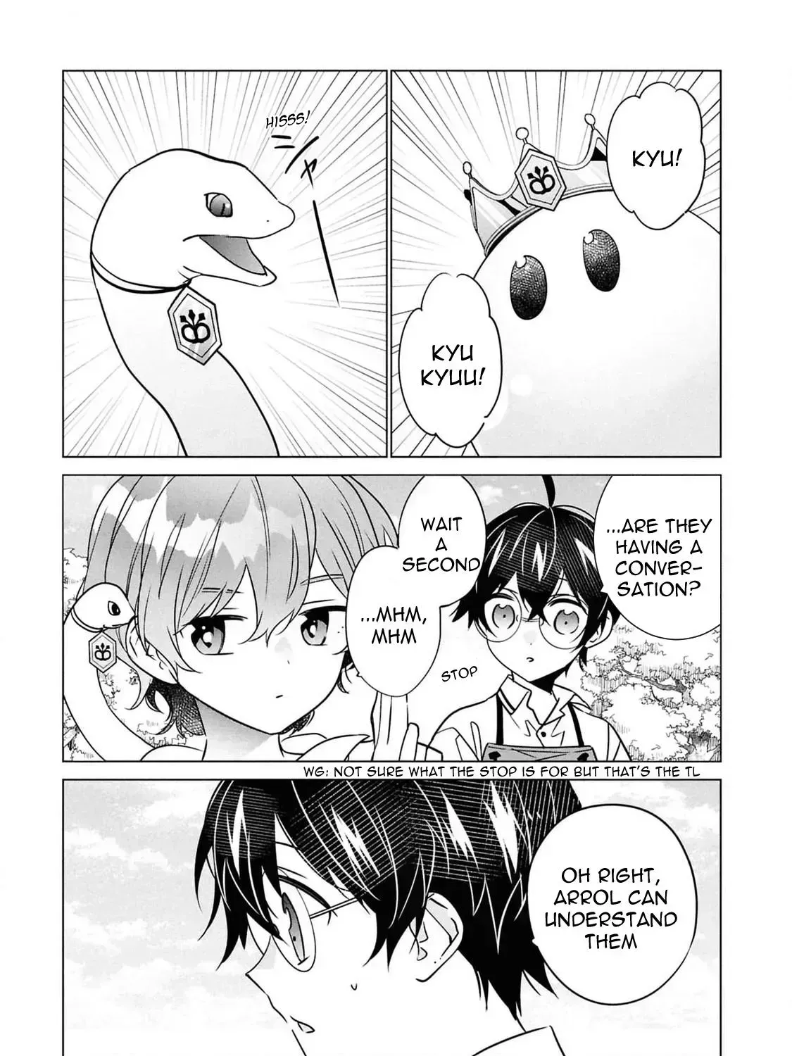 Saikyou no Kanteishi tte Dare no koto? ~Manpuku gohan de Isekai Seikatsu~ Chapter 54.3 page 30 - 
