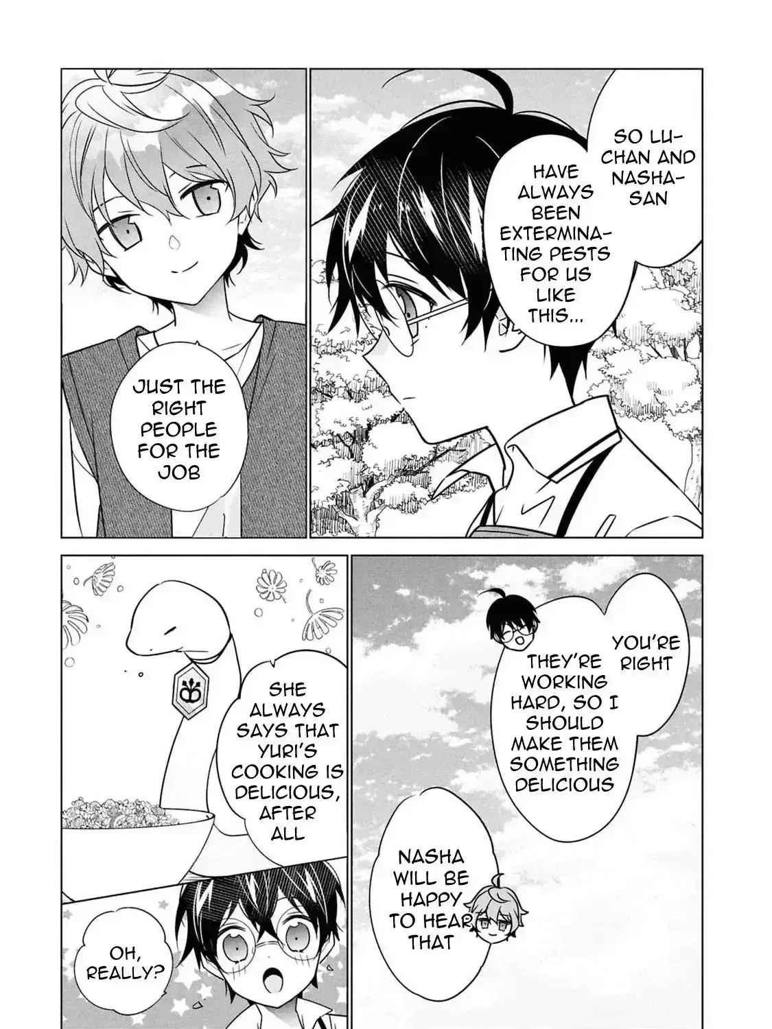 Saikyou no Kanteishi tte Dare no koto? ~Manpuku gohan de Isekai Seikatsu~ Chapter 54.6 page 50 - 