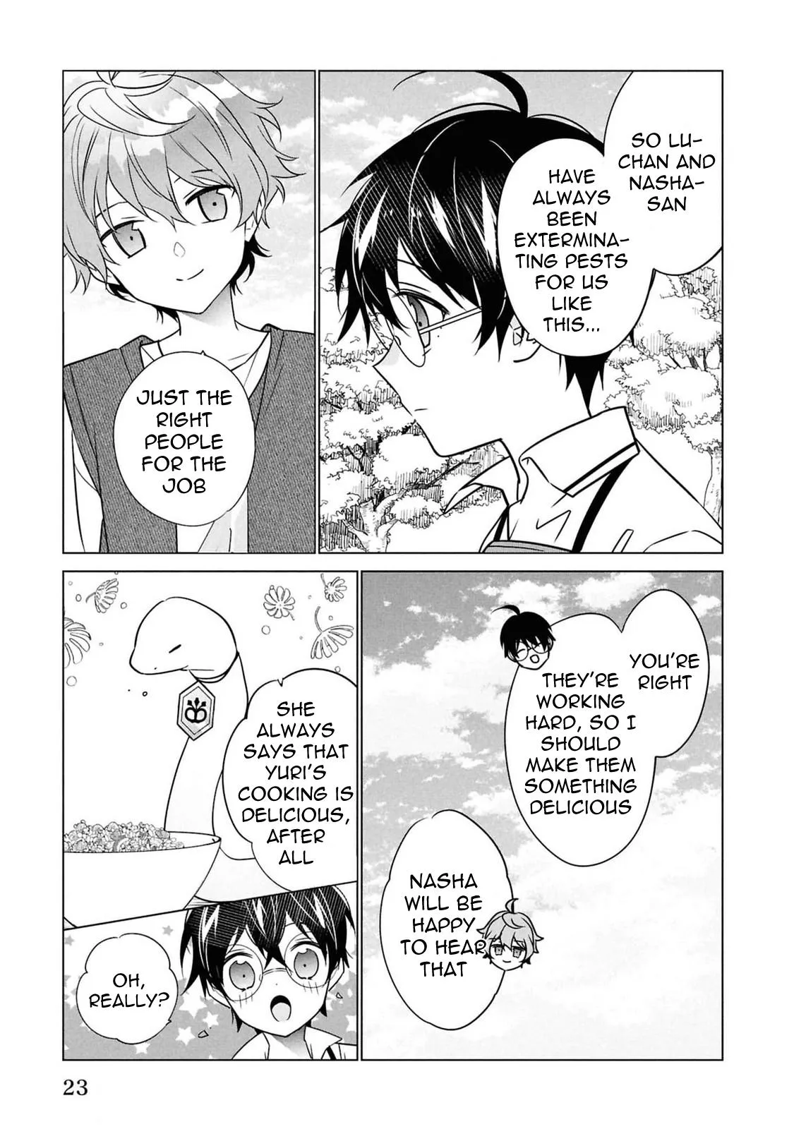 Saikyou no Kanteishi tte Dare no koto? ~Manpuku gohan de Isekai Seikatsu~ Chapter 54 page 26 - 