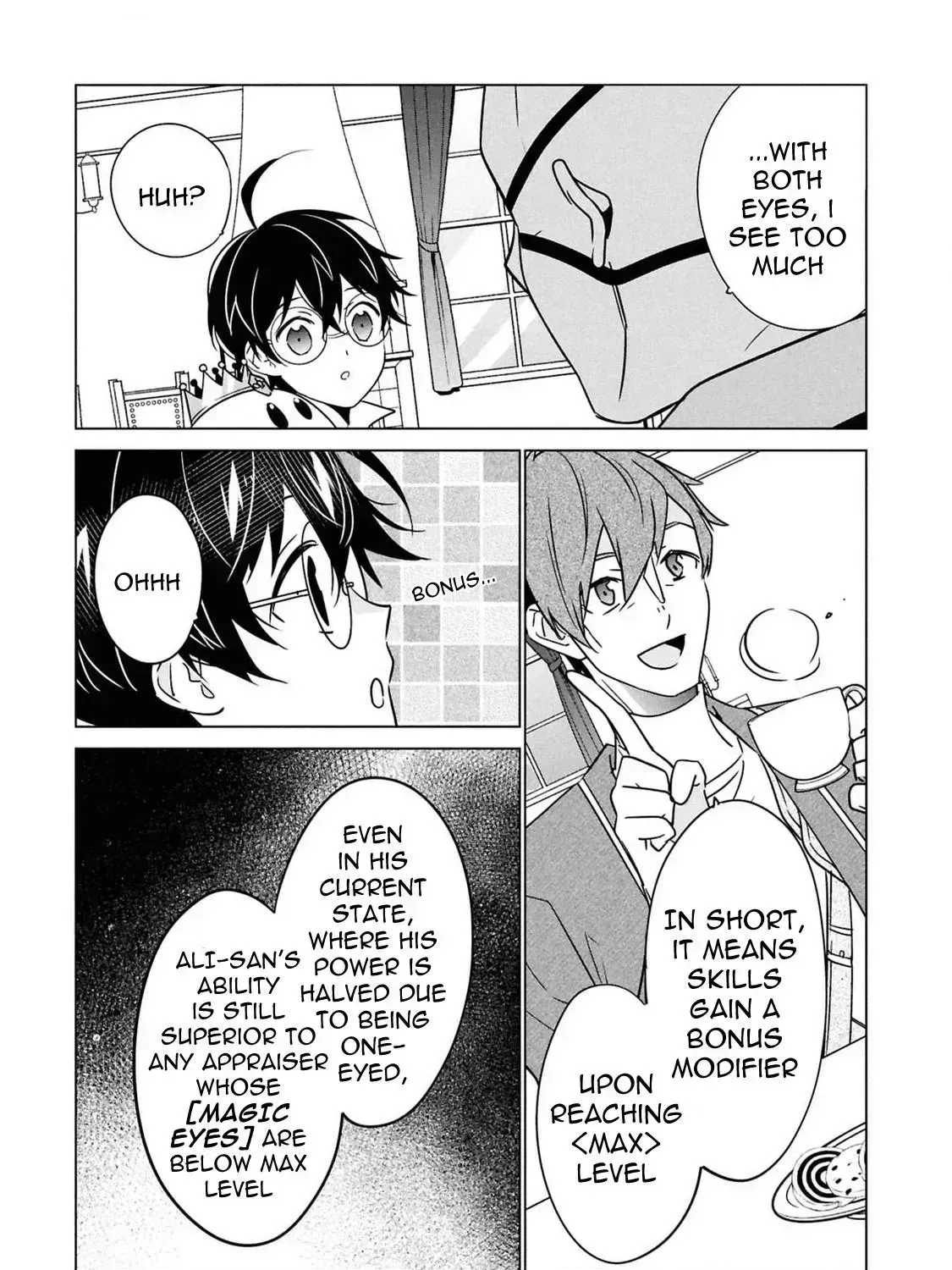 Saikyou no Kanteishi tte Dare no koto? ~Manpuku gohan de Isekai Seikatsu~ Chapter 55.3 page 34 - 