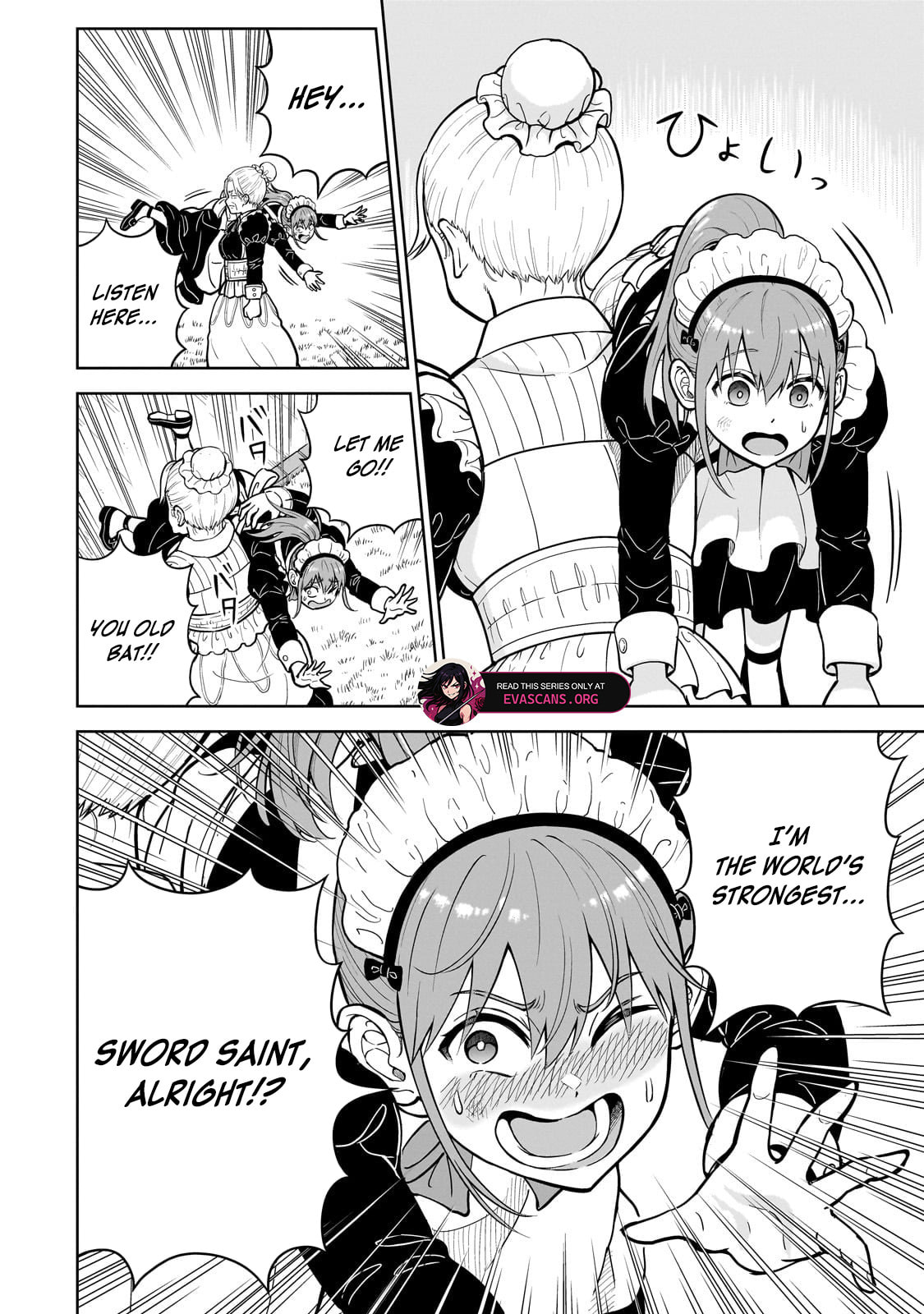 Saikyou no Kensei, Bishoujo Maid ni Tensei Shi Houki de Musou Suru Chapter 1.1 page 11 - 