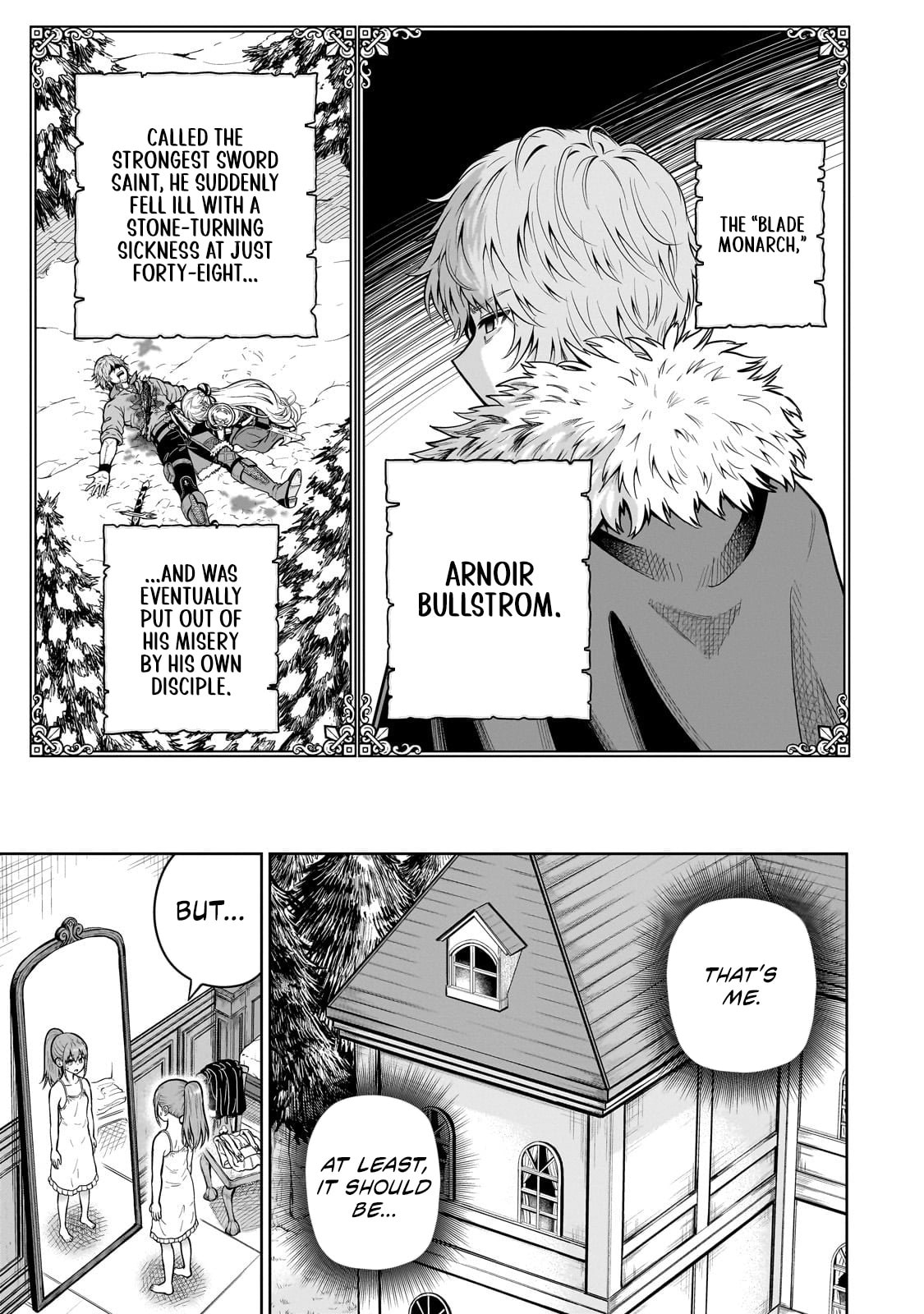 Saikyou no Kensei, Bishoujo Maid ni Tensei Shi Houki de Musou Suru Chapter 1.1 page 14 - 