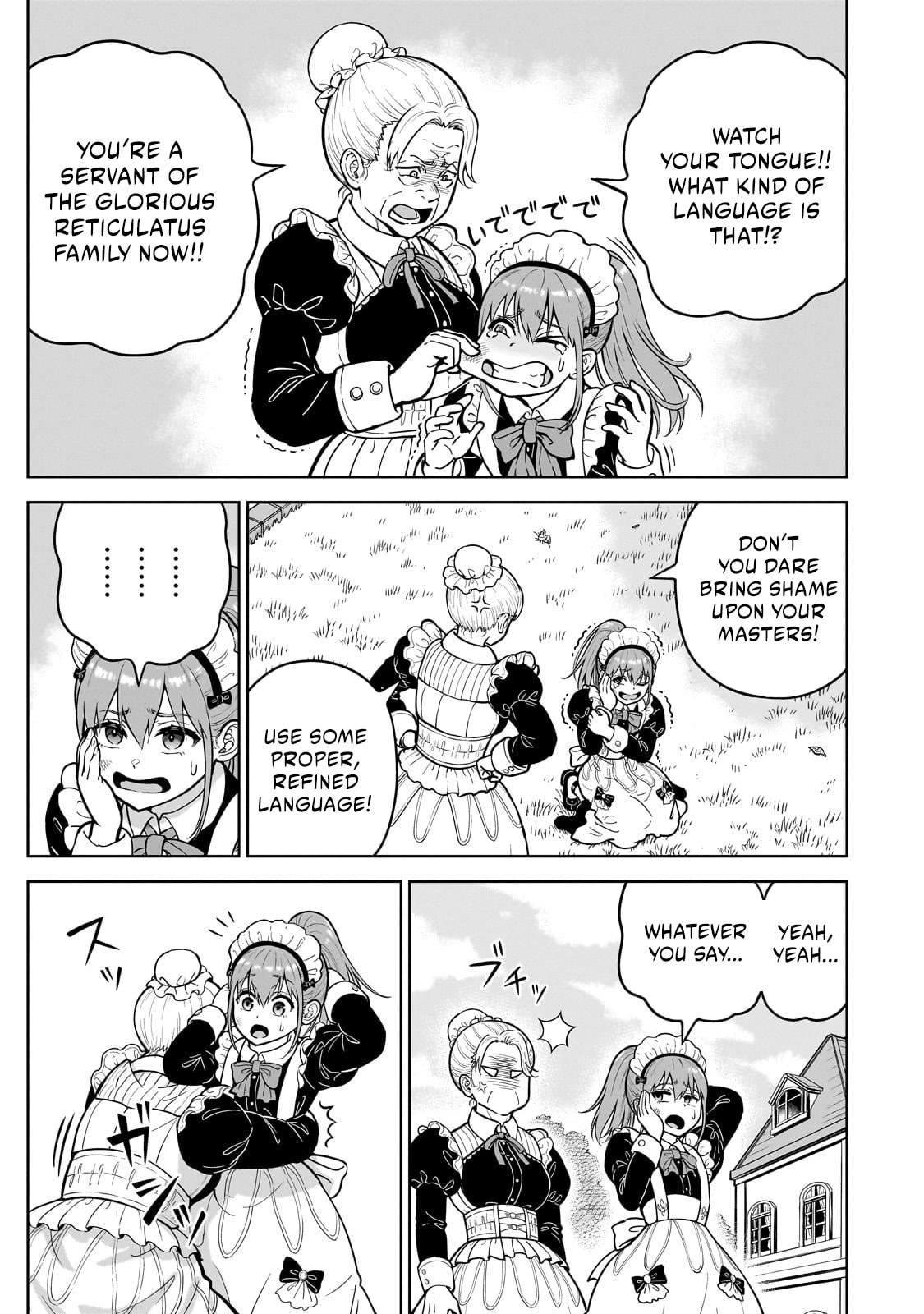 Saikyou no Kensei, Bishoujo Maid ni Tensei Shi Houki de Musou Suru Chapter 1.1 page 10 - 