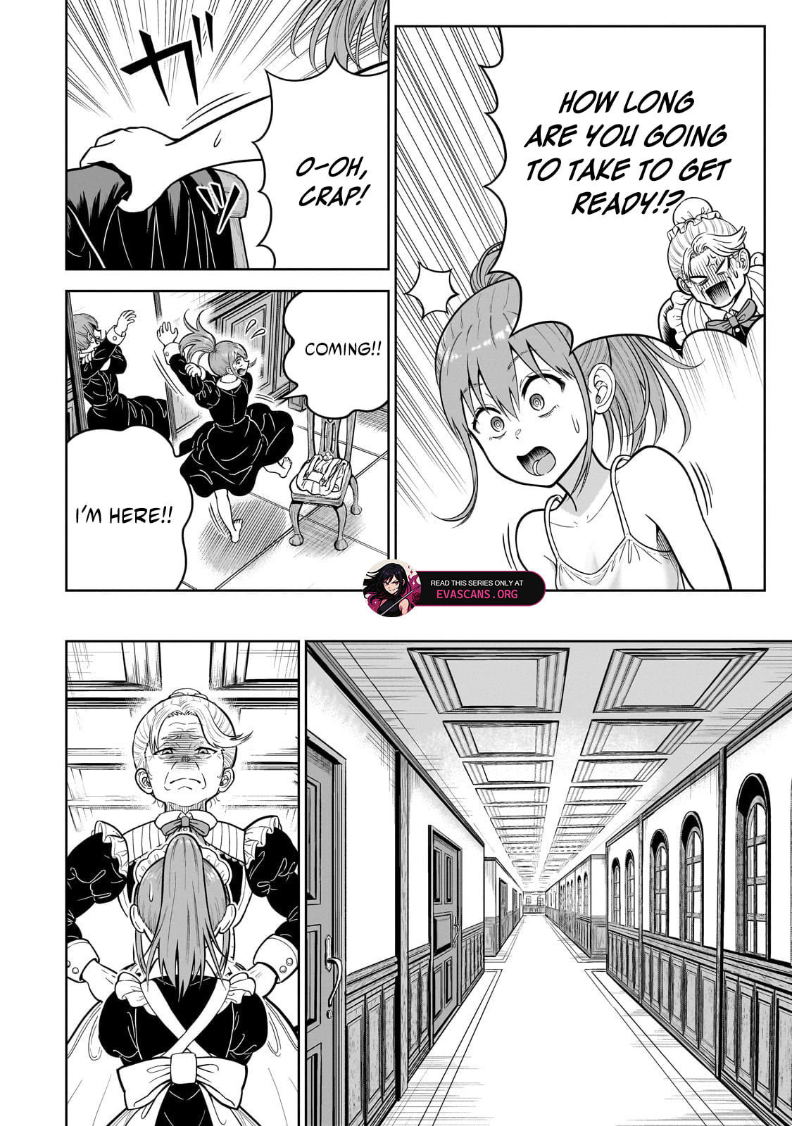 Saikyou no Kensei, Bishoujo Maid ni Tensei Shi Houki de Musou Suru Chapter 1.2 page 1 - 
