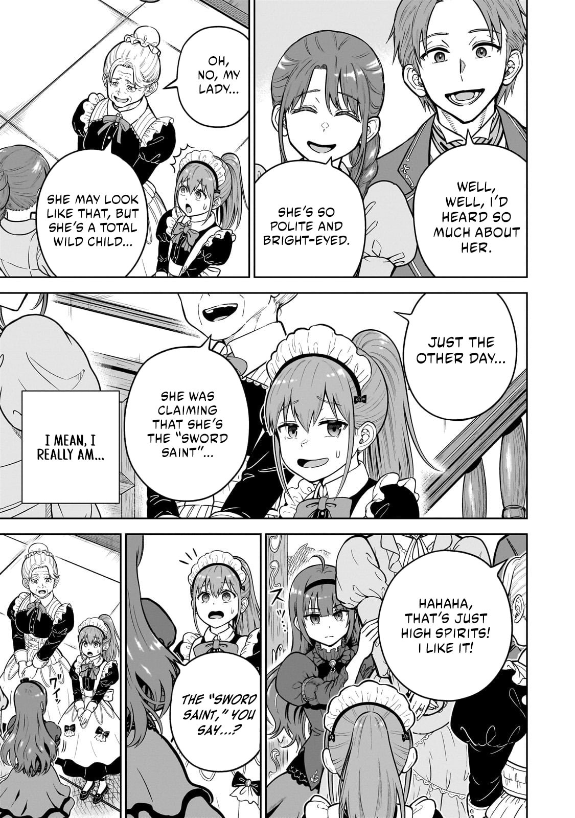 Saikyou no Kensei, Bishoujo Maid ni Tensei Shi Houki de Musou Suru Chapter 1.2 page 10 - 
