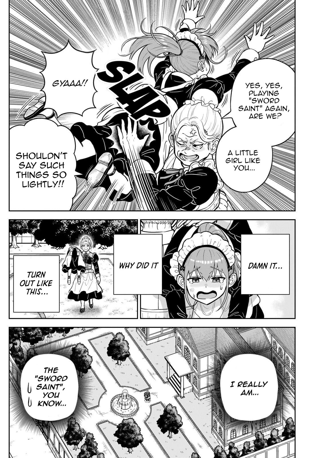 Saikyou no Kensei, Bishoujo Maid ni Tensei Shi Houki de Musou Suru Chapter 1 page 11 - 
