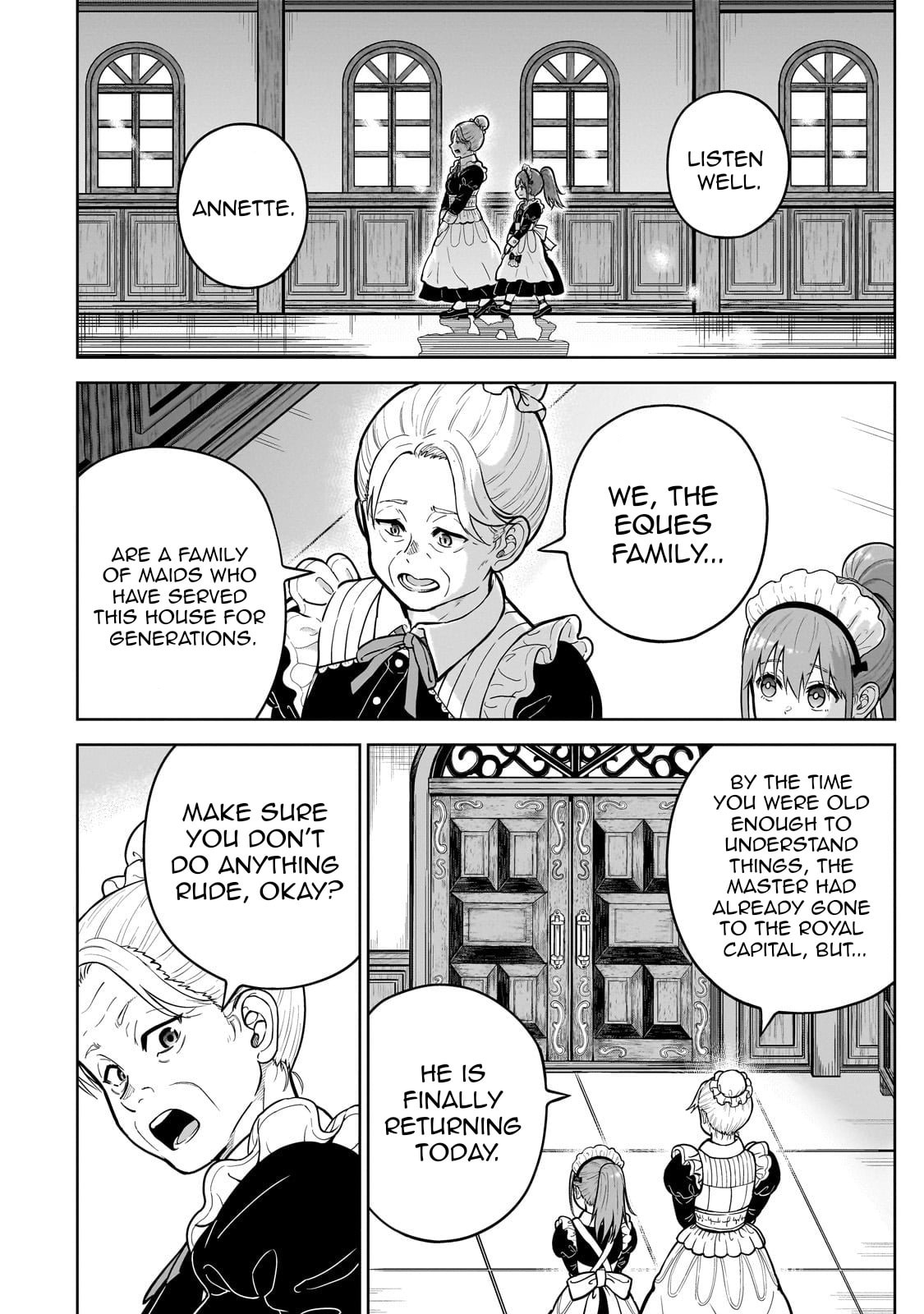 Saikyou no Kensei, Bishoujo Maid ni Tensei Shi Houki de Musou Suru Chapter 1 page 22 - 