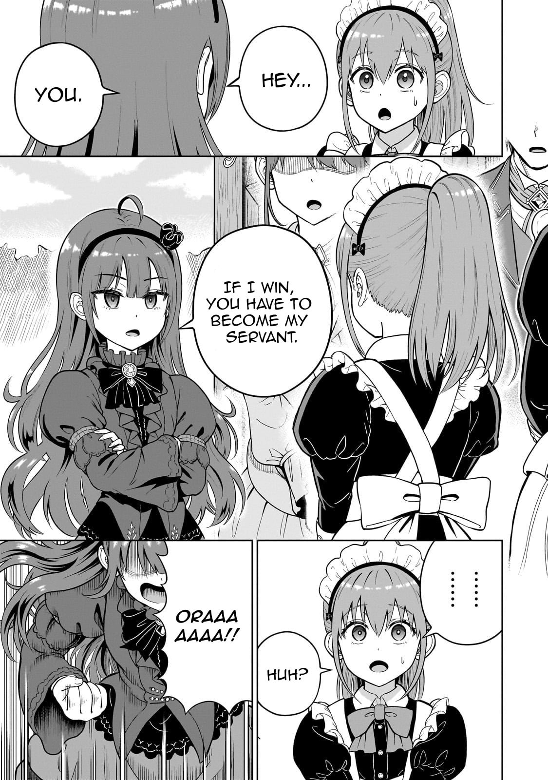 Saikyou no Kensei, Bishoujo Maid ni Tensei Shi Houki de Musou Suru Chapter 1 page 32 - 
