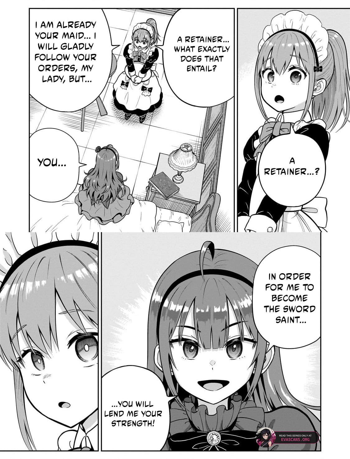 Saikyou no Kensei, Bishoujo Maid ni Tensei Shi Houki de Musou Suru Chapter 2.1 page 21 - 