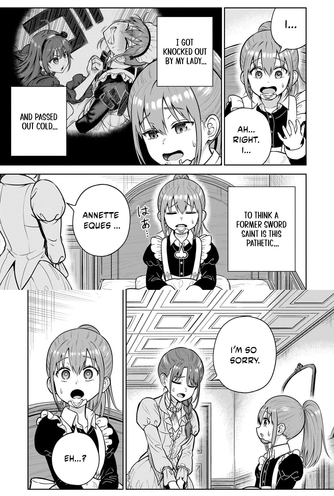 Saikyou no Kensei, Bishoujo Maid ni Tensei Shi Houki de Musou Suru Chapter 2.1 page 8 - 