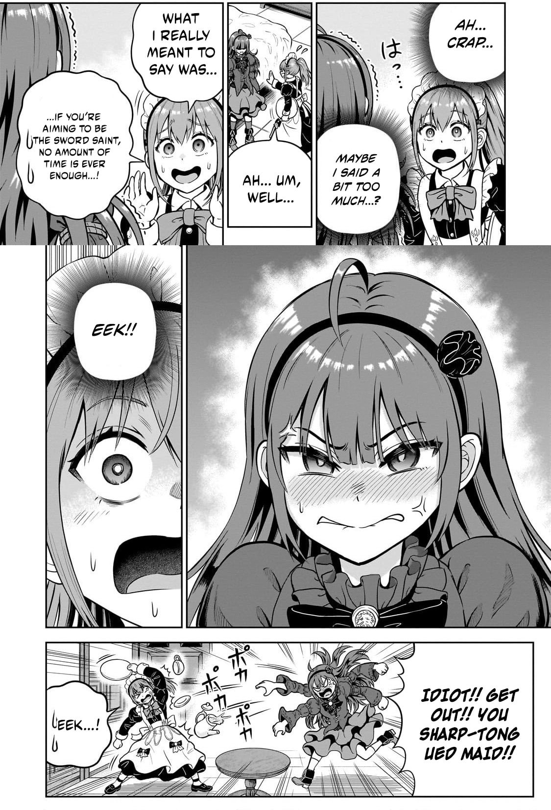 Saikyou no Kensei, Bishoujo Maid ni Tensei Shi Houki de Musou Suru Chapter 2.2 page 7 - 