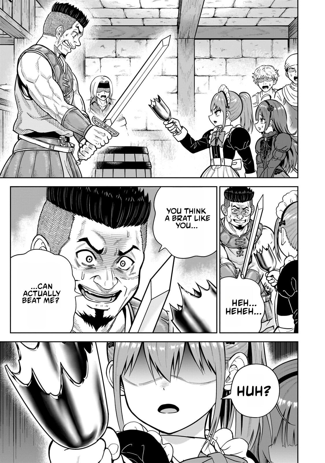 Saikyou no Kensei, Bishoujo Maid ni Tensei Shi Houki de Musou Suru Chapter 3.2 page 6 - 