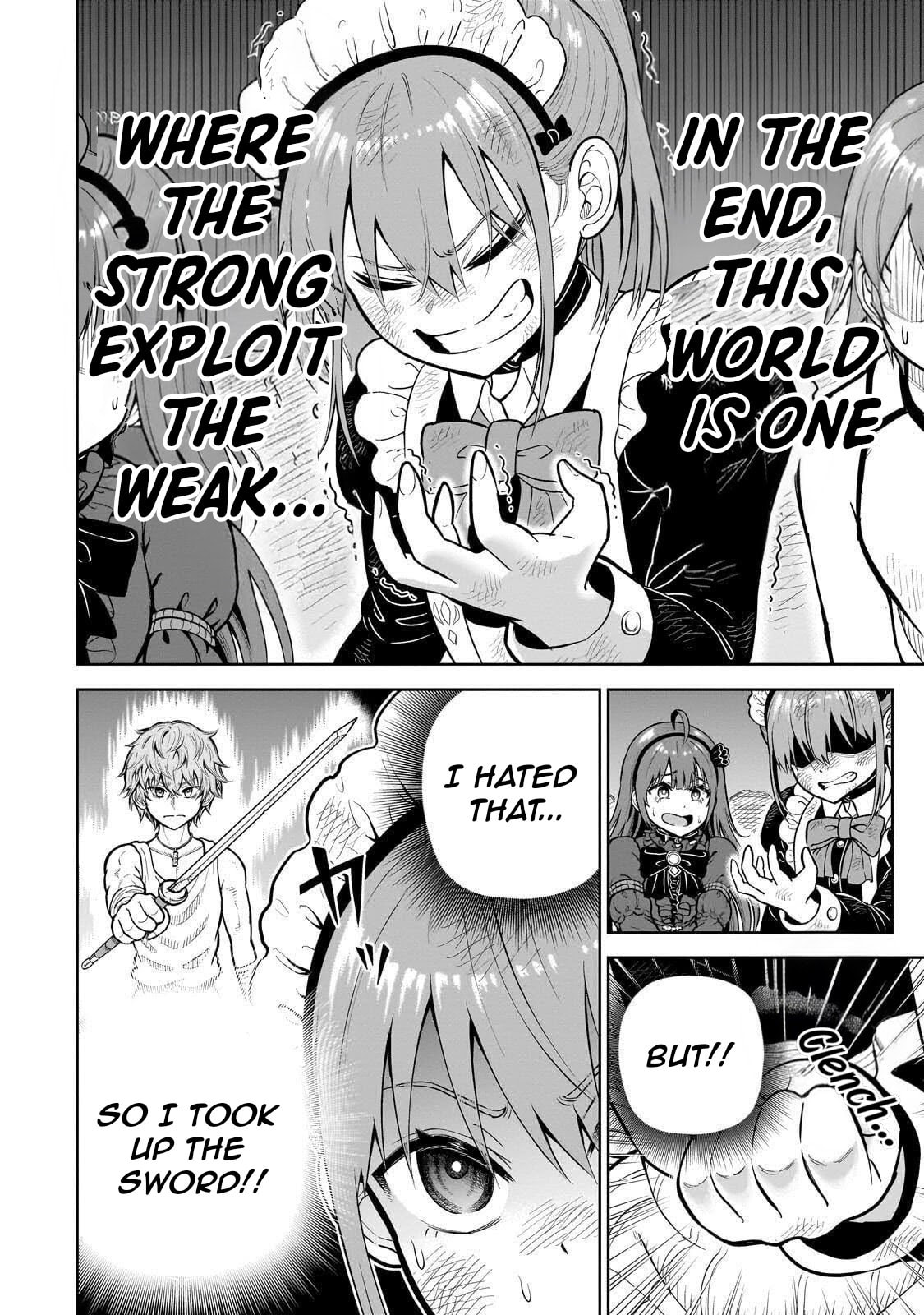Saikyou no Kensei, Bishoujo Maid ni Tensei Shi Houki de Musou Suru Chapter 4 page 35 - 