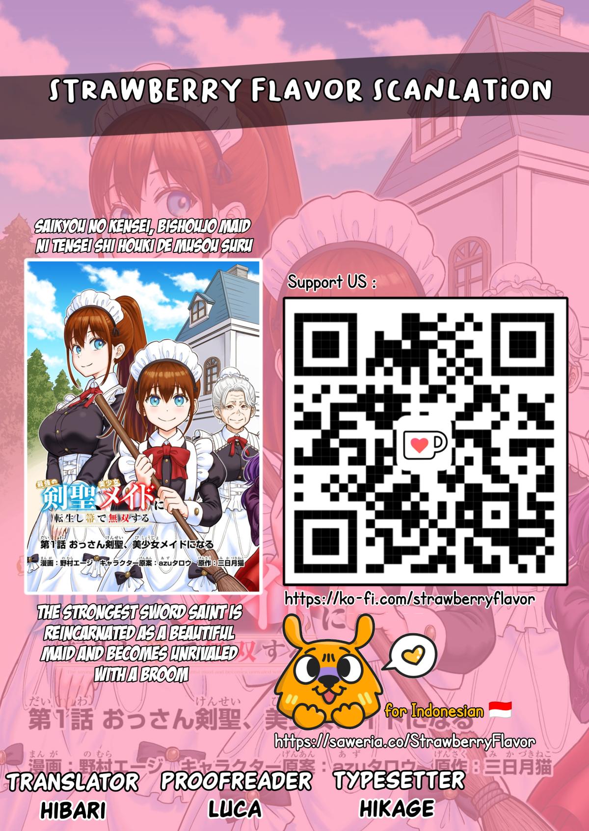 Saikyou no Kensei, Bishoujo Maid ni Tensei Shi Houki de Musou Suru Chapter 5.1 page 27 - 