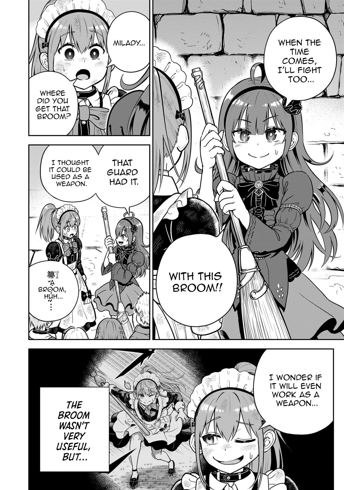 Saikyou no Kensei, Bishoujo Maid ni Tensei Shi Houki de Musou Suru Chapter 5.2 page 4 - 