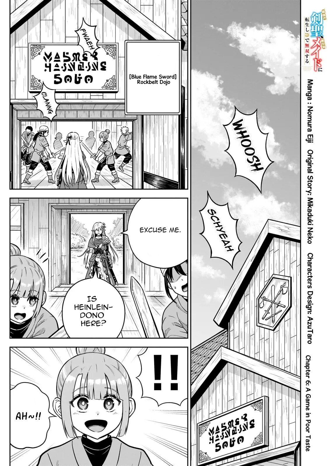 Saikyou no Kensei, Bishoujo Maid ni Tensei Shi Houki de Musou Suru Chapter 6 page 1 - 