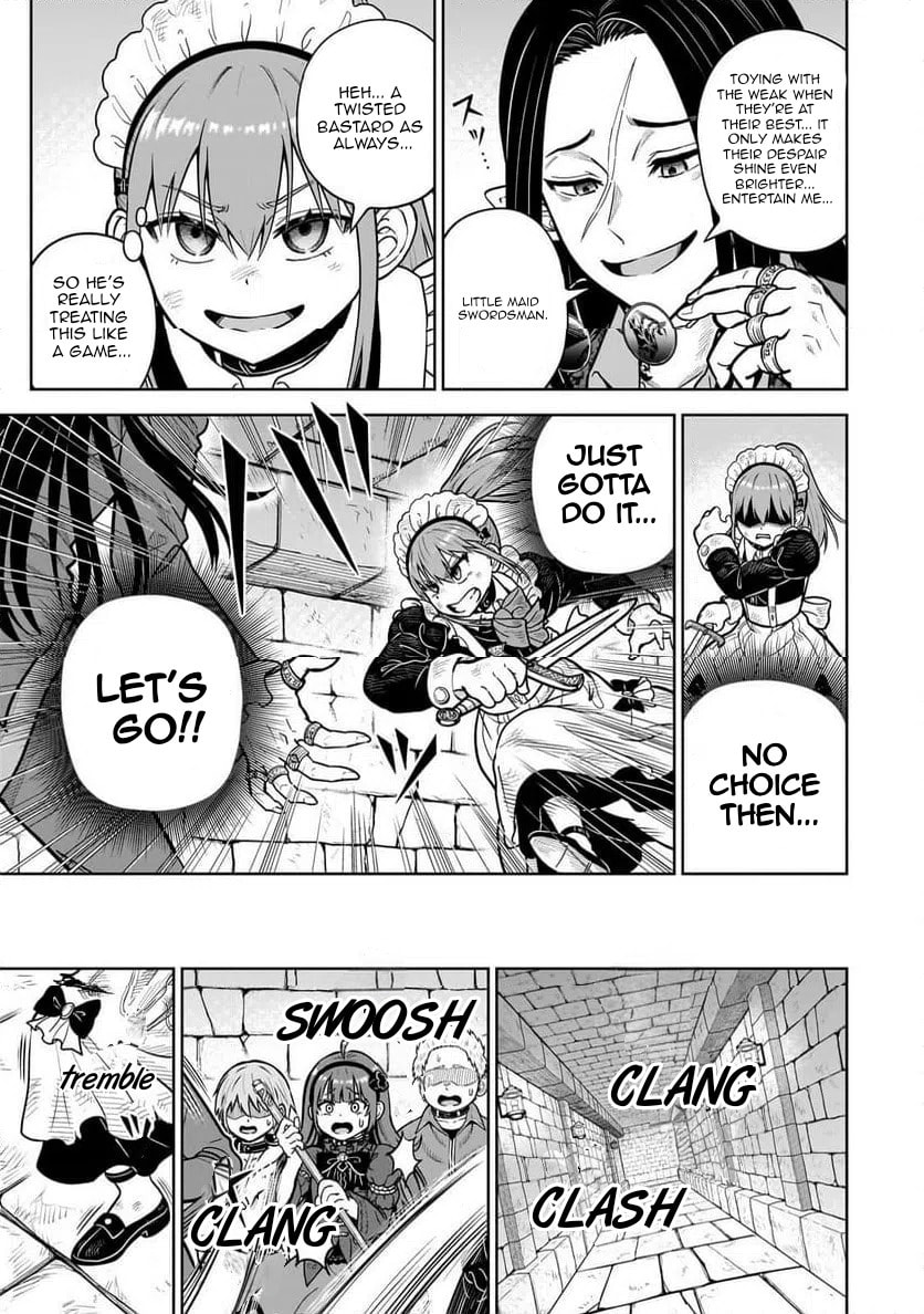 Saikyou no Kensei, Bishoujo Maid ni Tensei Shi Houki de Musou Suru Chapter 6 page 19 - 