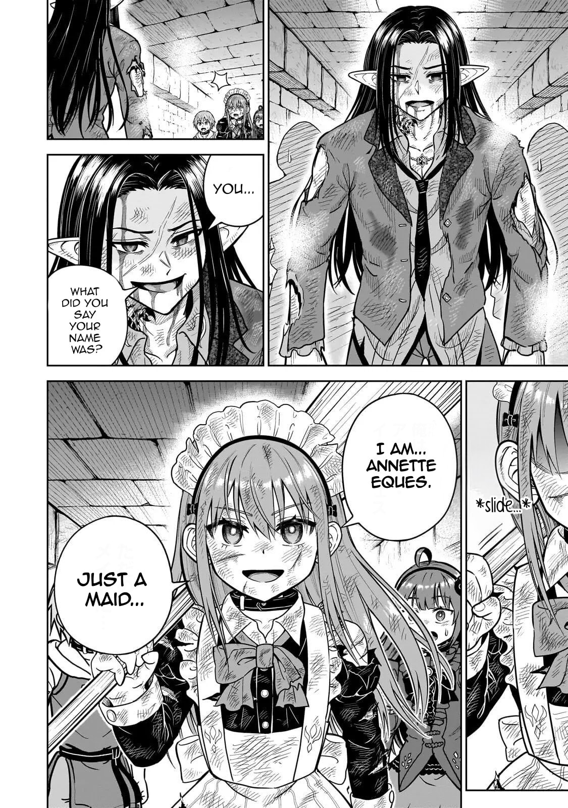 Saikyou no Kensei, Bishoujo Maid ni Tensei Shi Houki de Musou Suru Chapter 7.2 page 8 - 