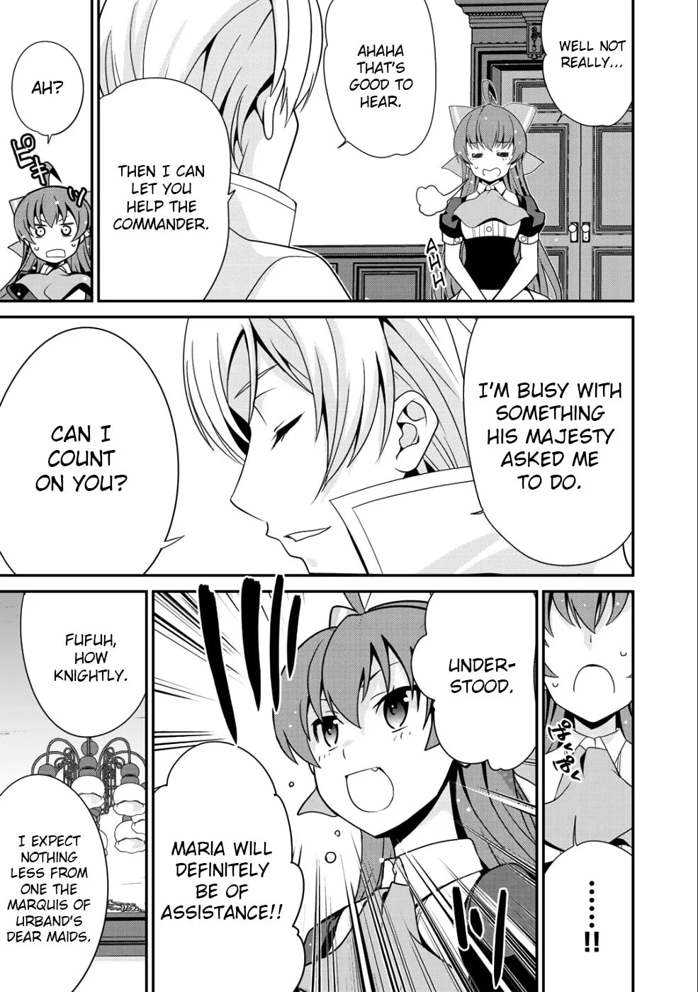 Saikyou no Kurokishi♂, Sentou Maid♀ ni Tenshoku shimashita Chapter 15 page 19 - 