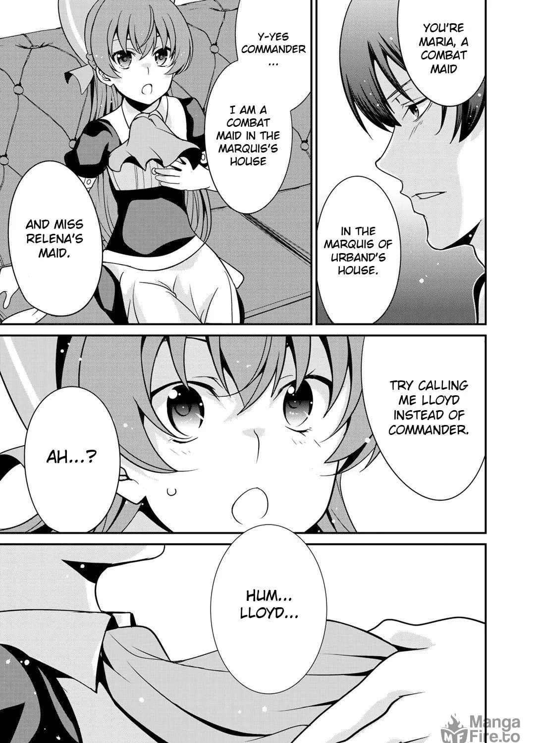 Saikyou no Kurokishi♂, Sentou Maid♀ ni Tenshoku shimashita Chapter 24 page 41 - 