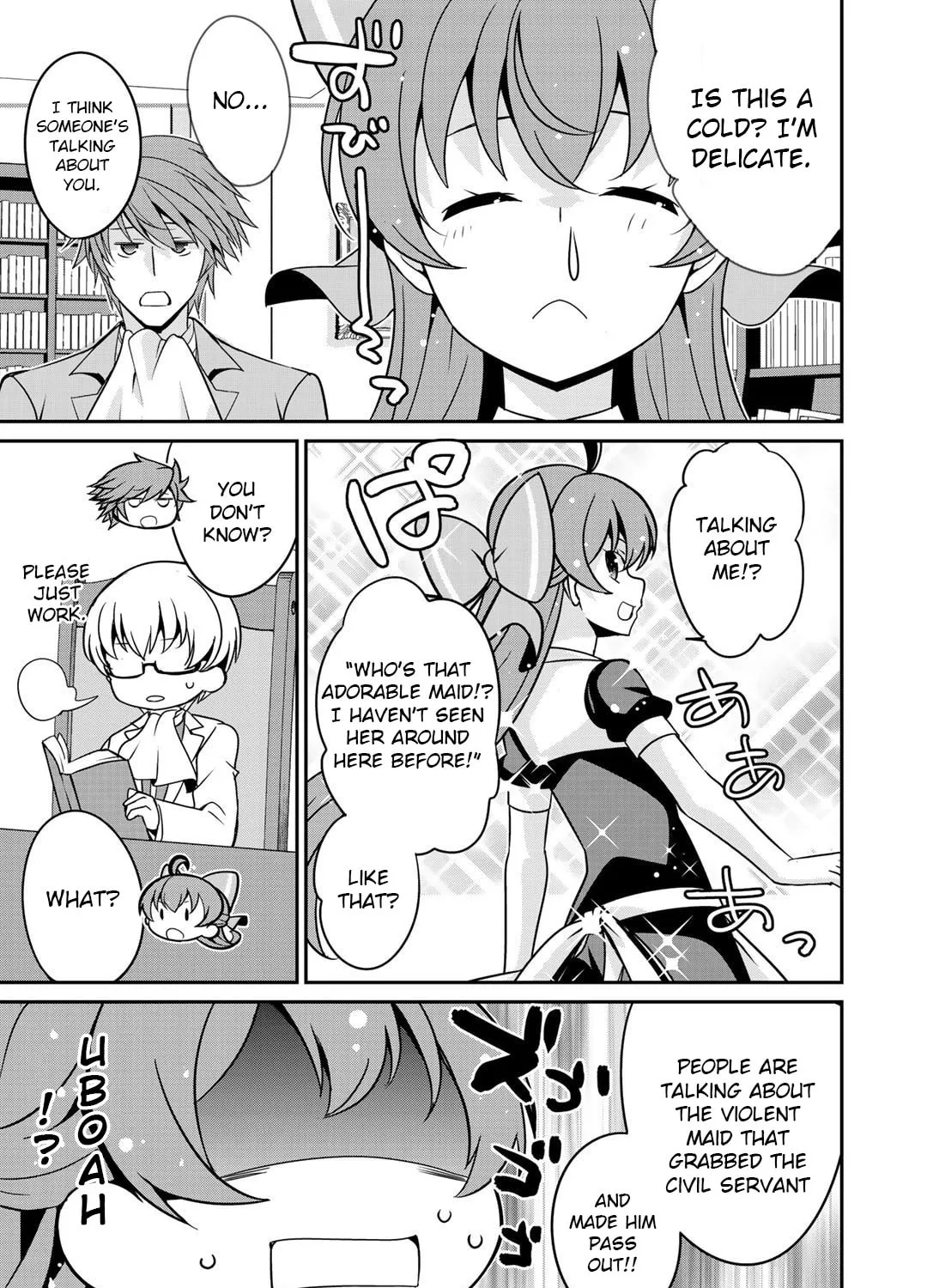 Saikyou no Kurokishi♂, Sentou Maid♀ ni Tenshoku shimashita Chapter 26 page 21 - 