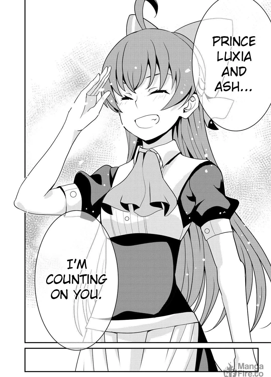 Saikyou no Kurokishi♂, Sentou Maid♀ ni Tenshoku shimashita Chapter 31 page 35 - 