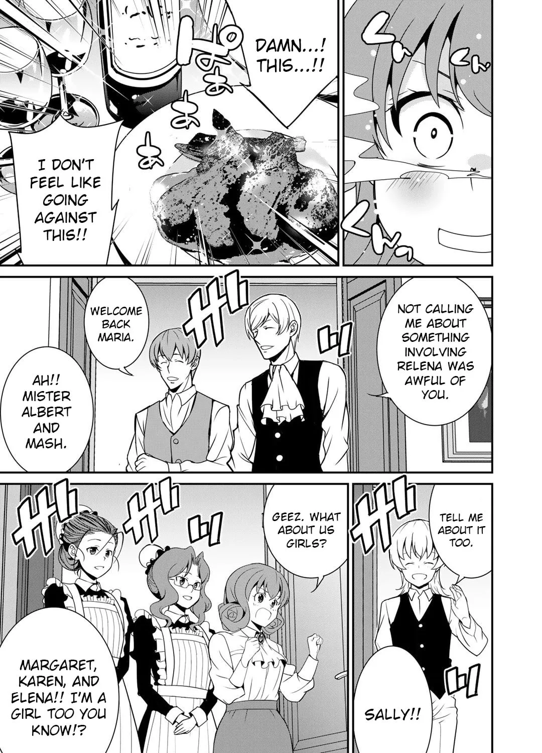 Saikyou no Kurokishi♂, Sentou Maid♀ ni Tenshoku shimashita Chapter 45 page 21 - 