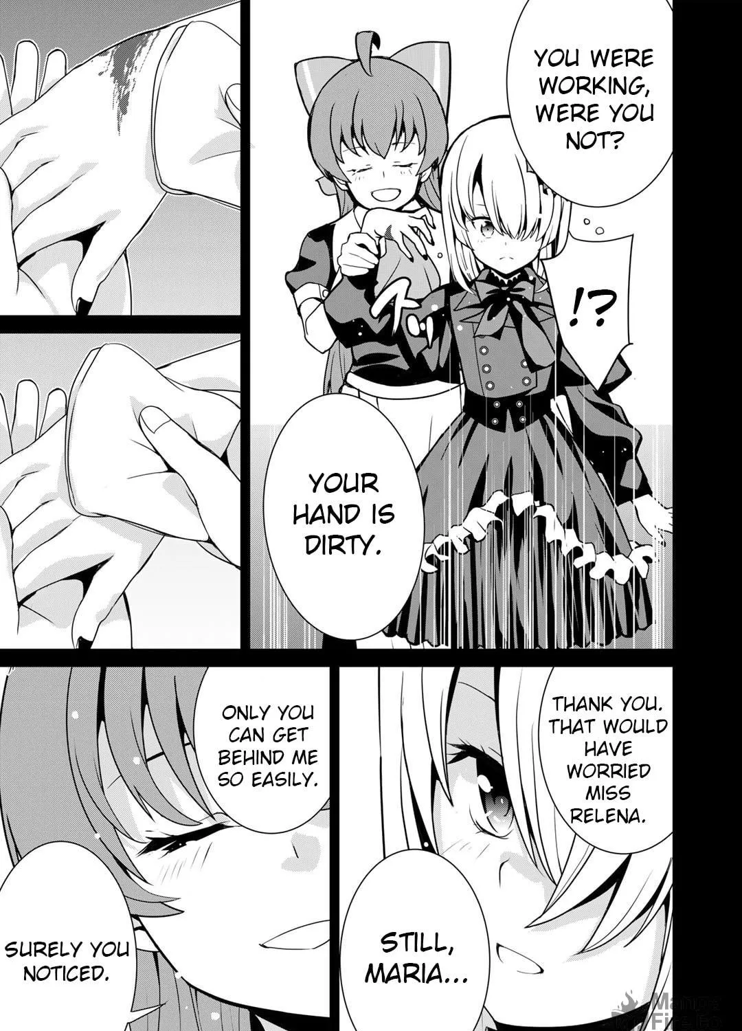 Saikyou no Kurokishi♂, Sentou Maid♀ ni Tenshoku shimashita Chapter 46 page 23 - 
