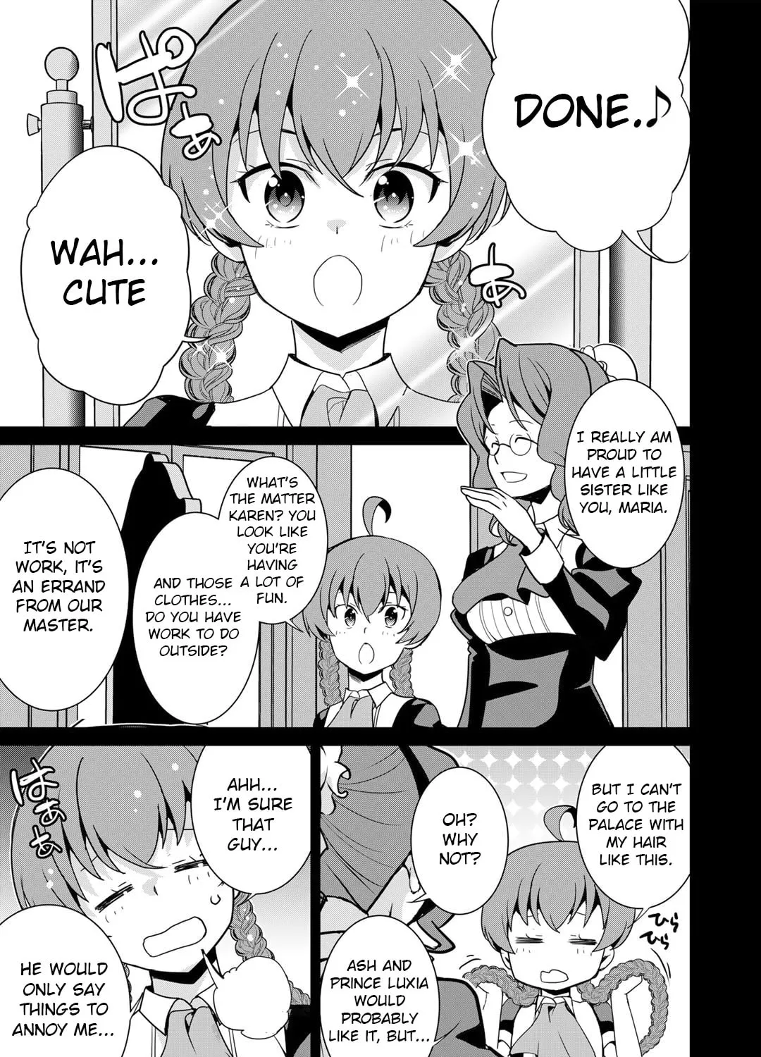 Saikyou no Kurokishi♂, Sentou Maid♀ ni Tenshoku shimashita Chapter 49 page 1 - 
