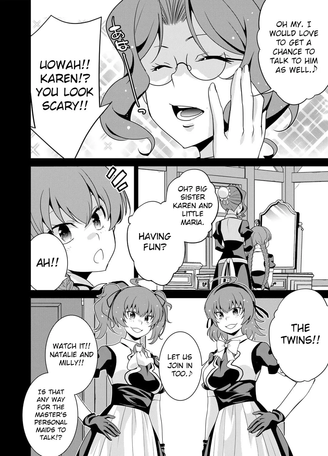 Saikyou no Kurokishi♂, Sentou Maid♀ ni Tenshoku shimashita Chapter 49 page 3 - 