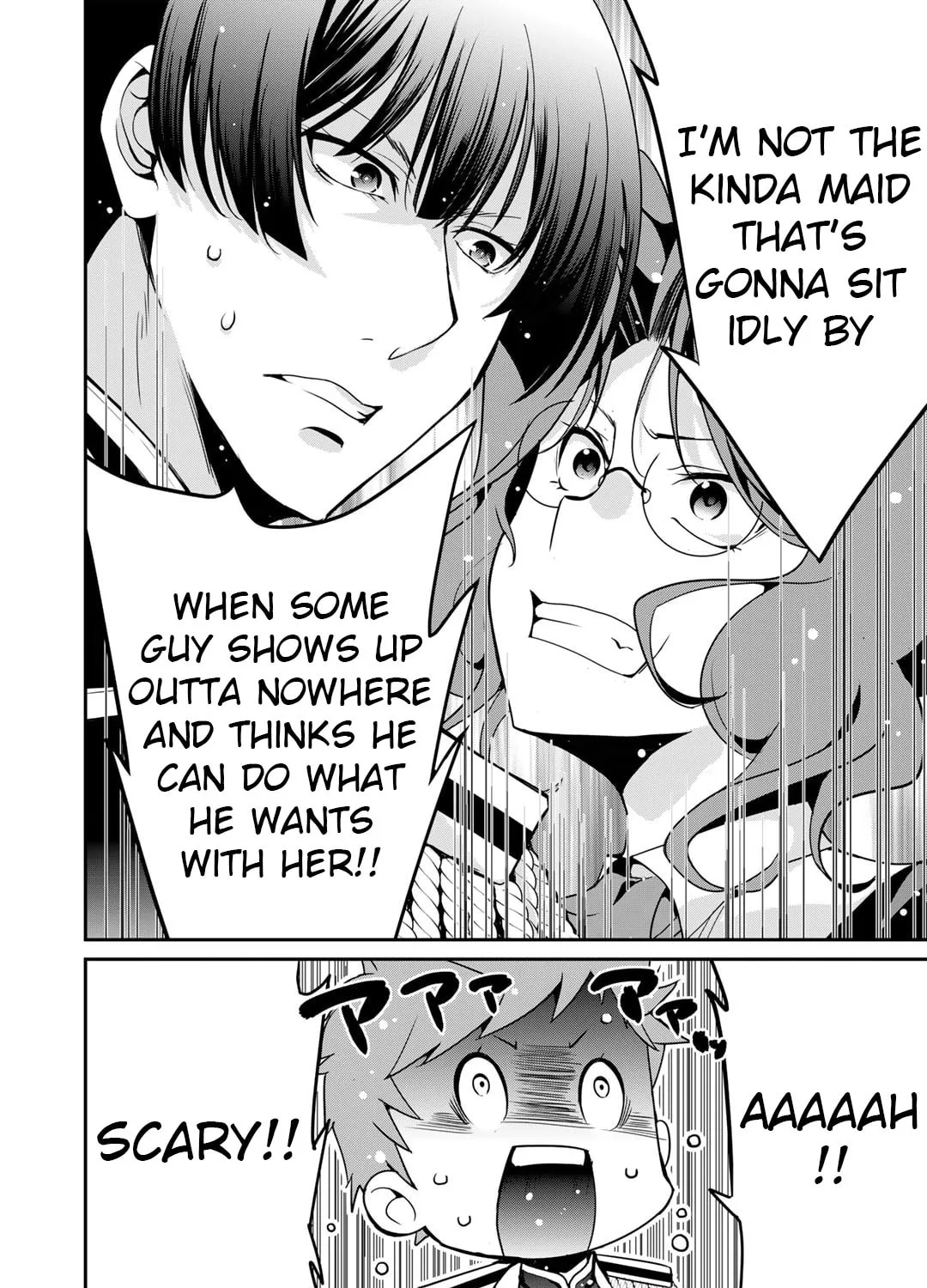 Saikyou no Kurokishi♂, Sentou Maid♀ ni Tenshoku shimashita Chapter 49 page 33 - 