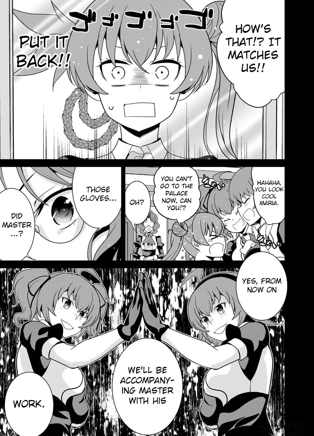 Saikyou no Kurokishi♂, Sentou Maid♀ ni Tenshoku shimashita Chapter 49 page 5 - 