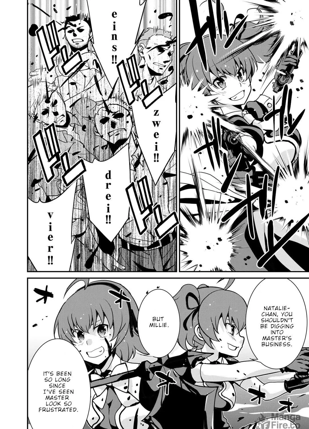 Saikyou no Kurokishi♂, Sentou Maid♀ ni Tenshoku shimashita Chapter 50 page 34 - 