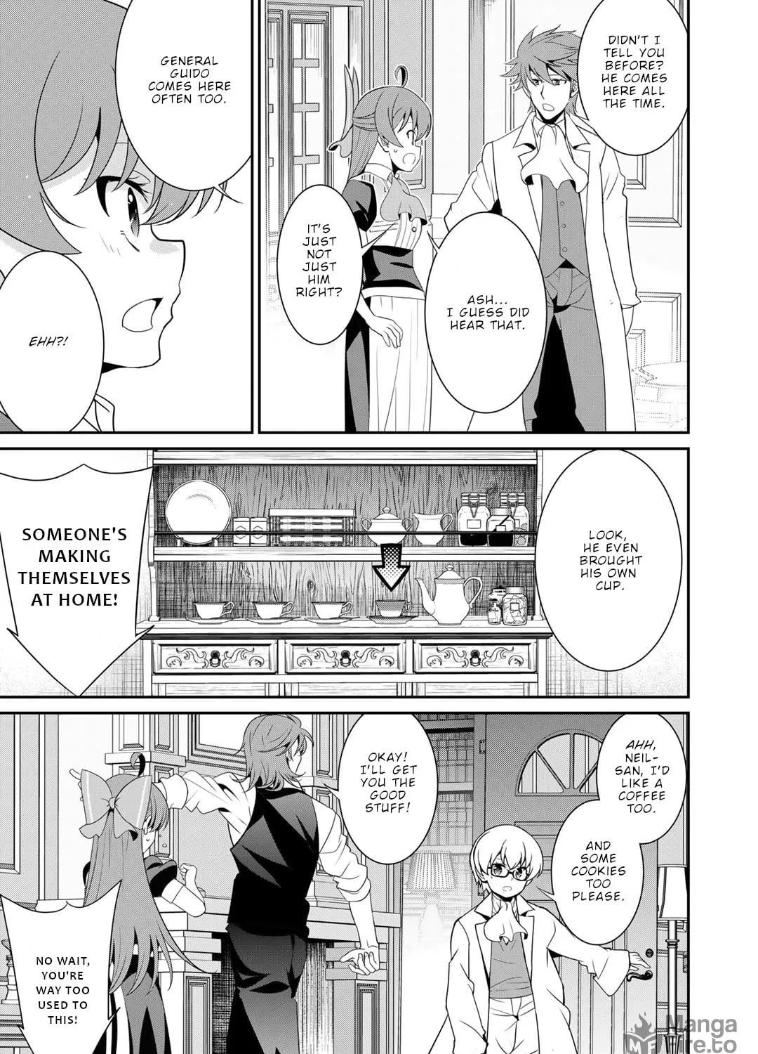 Saikyou no Kurokishi♂, Sentou Maid♀ ni Tenshoku shimashita Chapter 57 page 34 - 