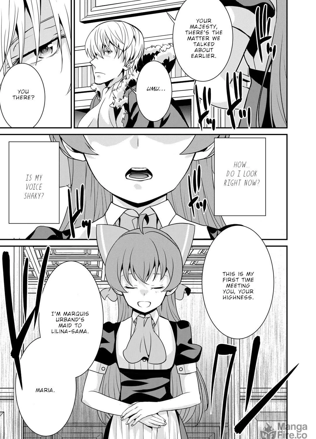 Saikyou no Kurokishi♂, Sentou Maid♀ ni Tenshoku shimashita Chapter 59 page 28 - 