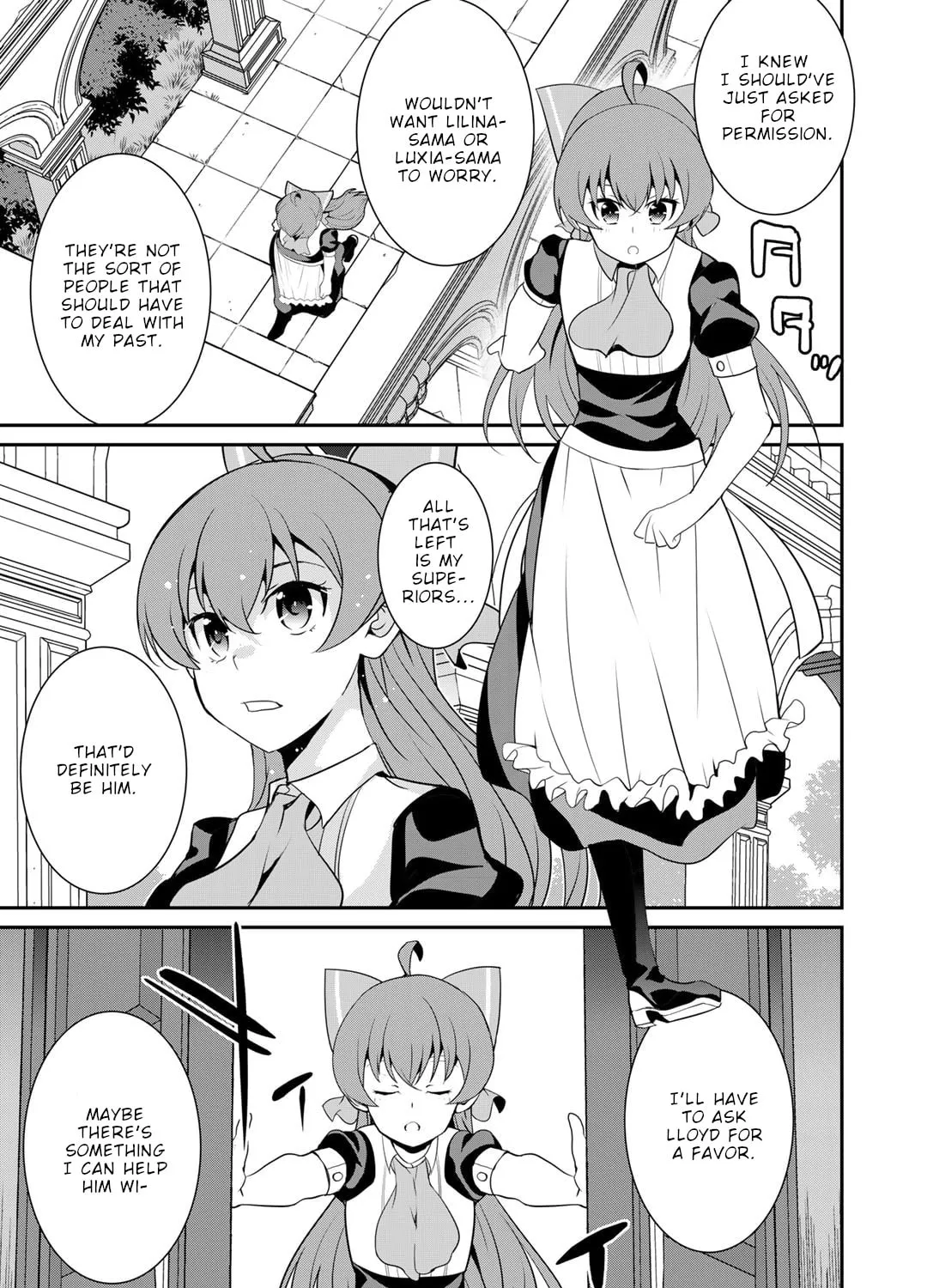 Saikyou no Kurokishi♂, Sentou Maid♀ ni Tenshoku shimashita Chapter 61 page 50 - 