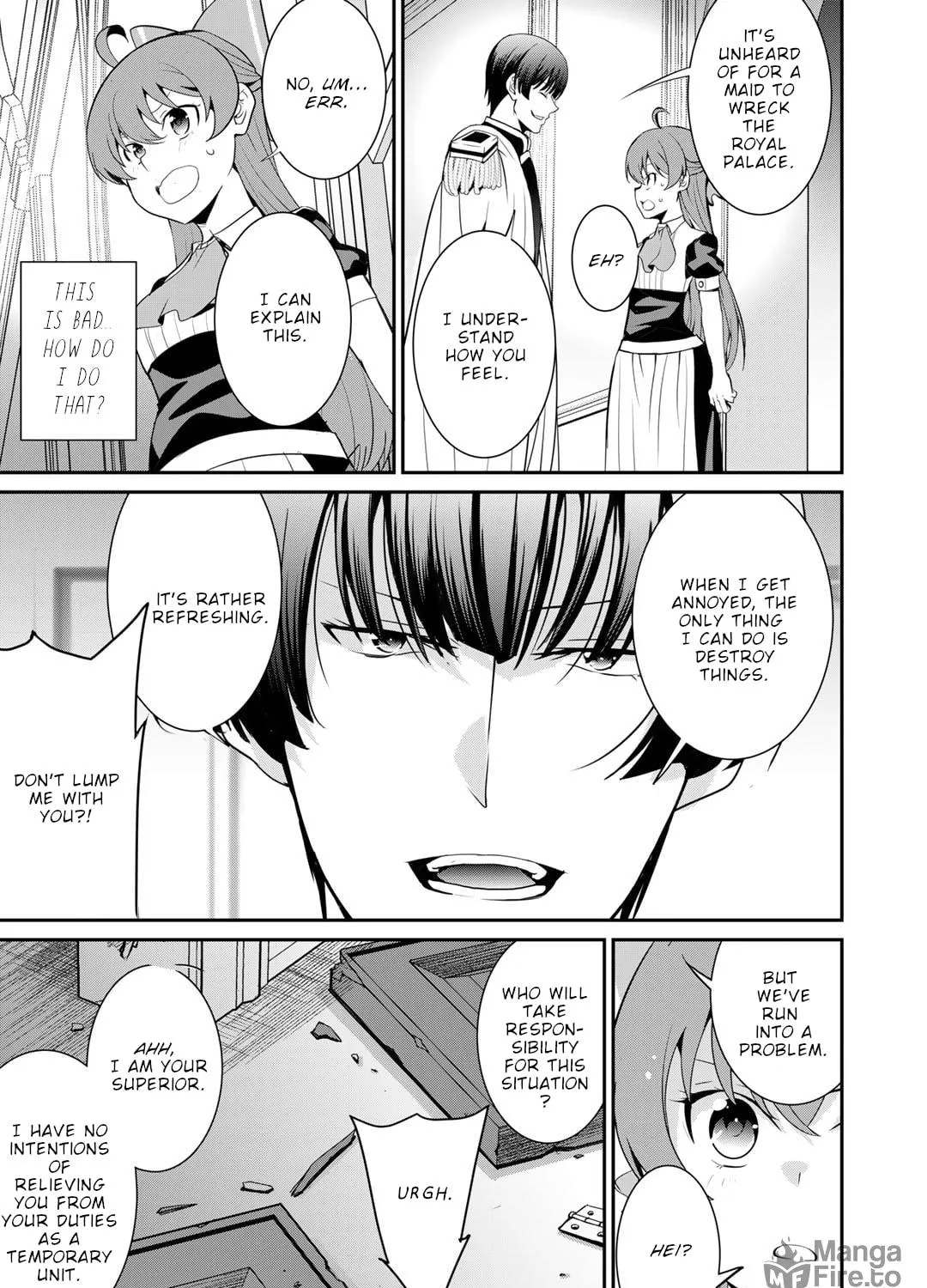 Saikyou no Kurokishi♂, Sentou Maid♀ ni Tenshoku shimashita Chapter 62 page 16 - 