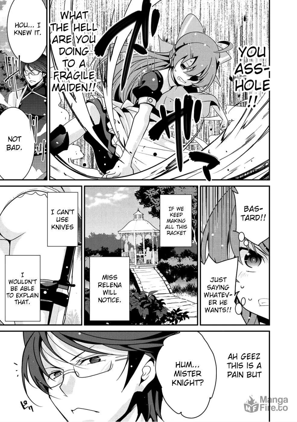 Saikyou no Kurokishi♂, Sentou Maid♀ ni Tenshoku shimashita Chapter 8 page 5 - 