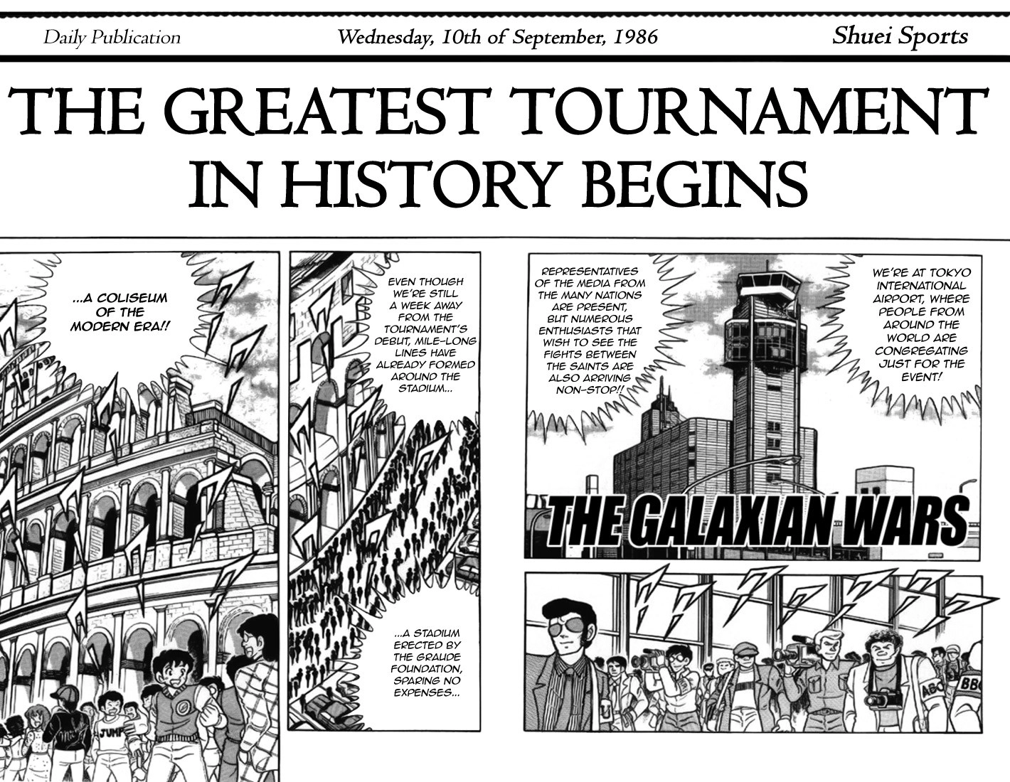 Saint Seiya Chapter 4 page 1 - 