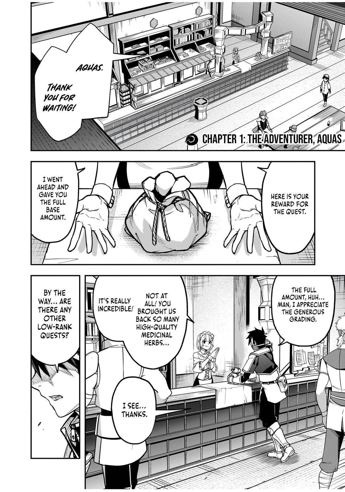 Saitei Chingin Maou: Rekidai Saikyou no Maougun, Sono Ashi wo Hipparu no ga Oshigoto desu Chapter 1 page 6 - 