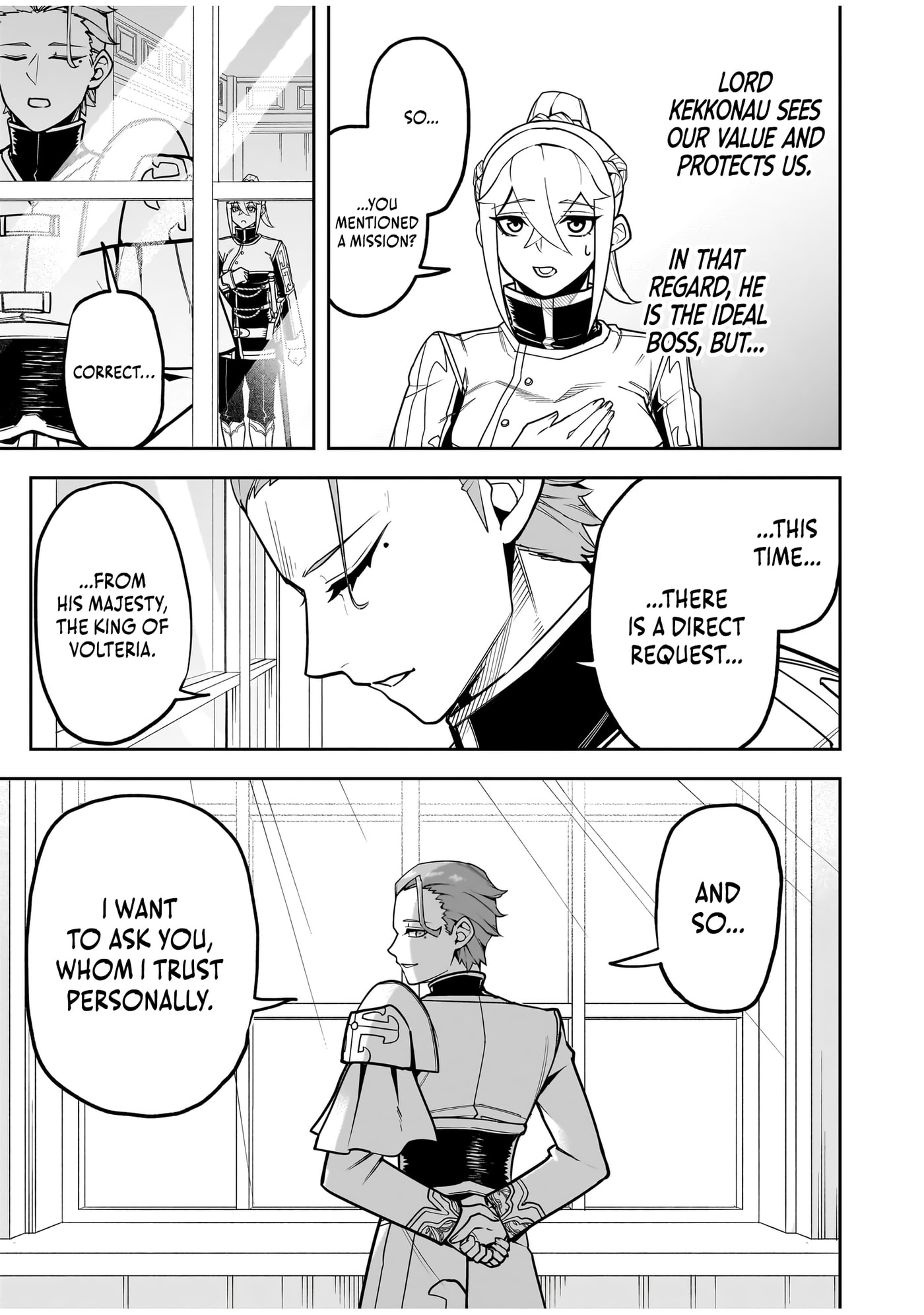 Saitei Chingin Maou: Rekidai Saikyou no Maougun, Sono Ashi wo Hipparu no ga Oshigoto desu Chapter 11 page 23 - 