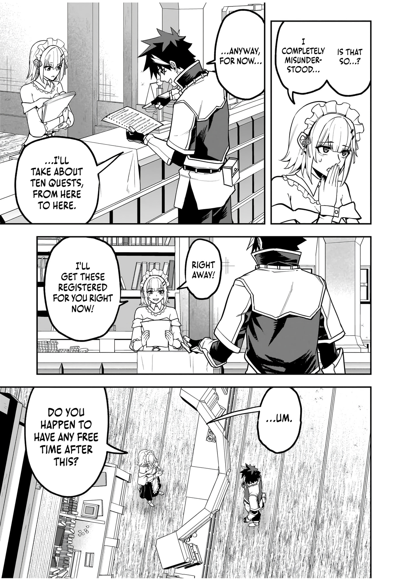 Saitei Chingin Maou: Rekidai Saikyou no Maougun, Sono Ashi wo Hipparu no ga Oshigoto desu Chapter 12 page 21 - 