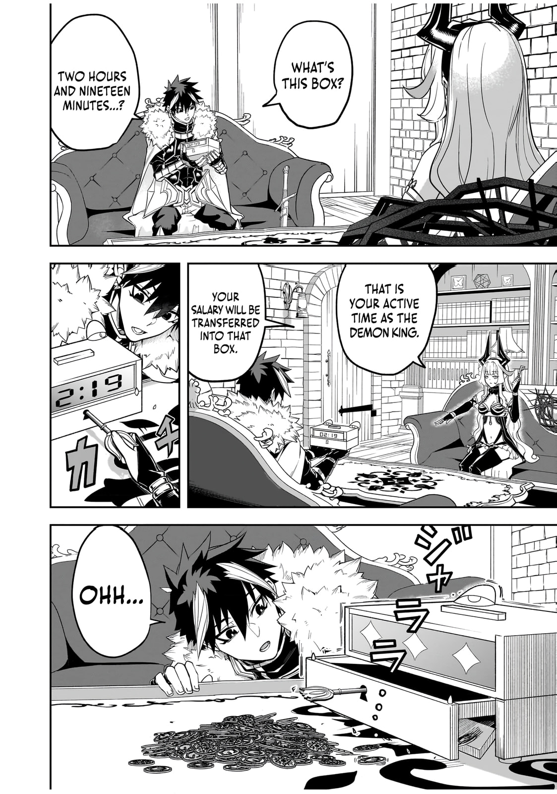 Saitei Chingin Maou: Rekidai Saikyou no Maougun, Sono Ashi wo Hipparu no ga Oshigoto desu Chapter 5 page 16 - 