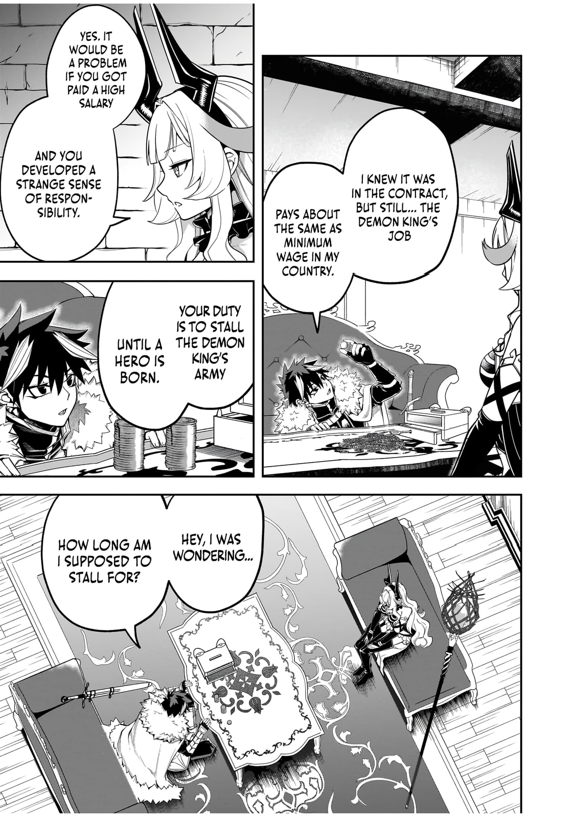 Saitei Chingin Maou: Rekidai Saikyou no Maougun, Sono Ashi wo Hipparu no ga Oshigoto desu Chapter 5 page 17 - 