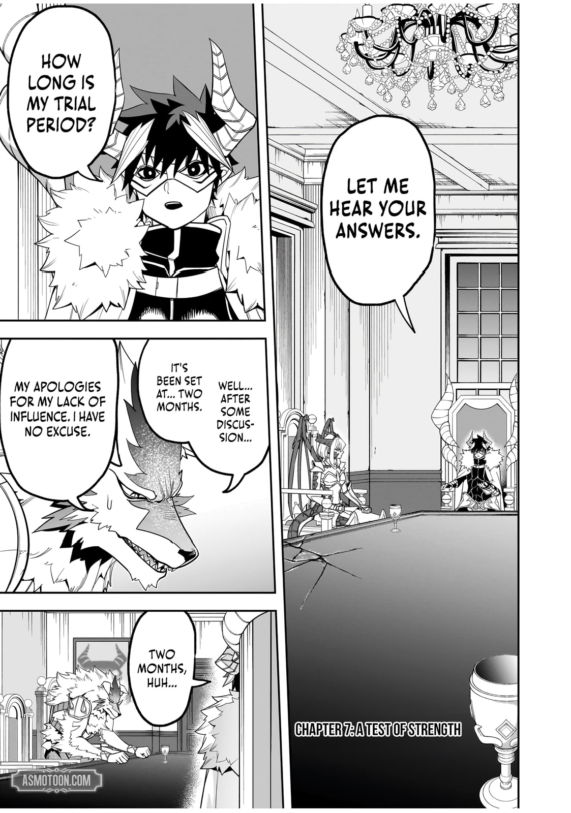 Saitei Chingin Maou: Rekidai Saikyou no Maougun, Sono Ashi wo Hipparu no ga Oshigoto desu Chapter 7 page 3 - 