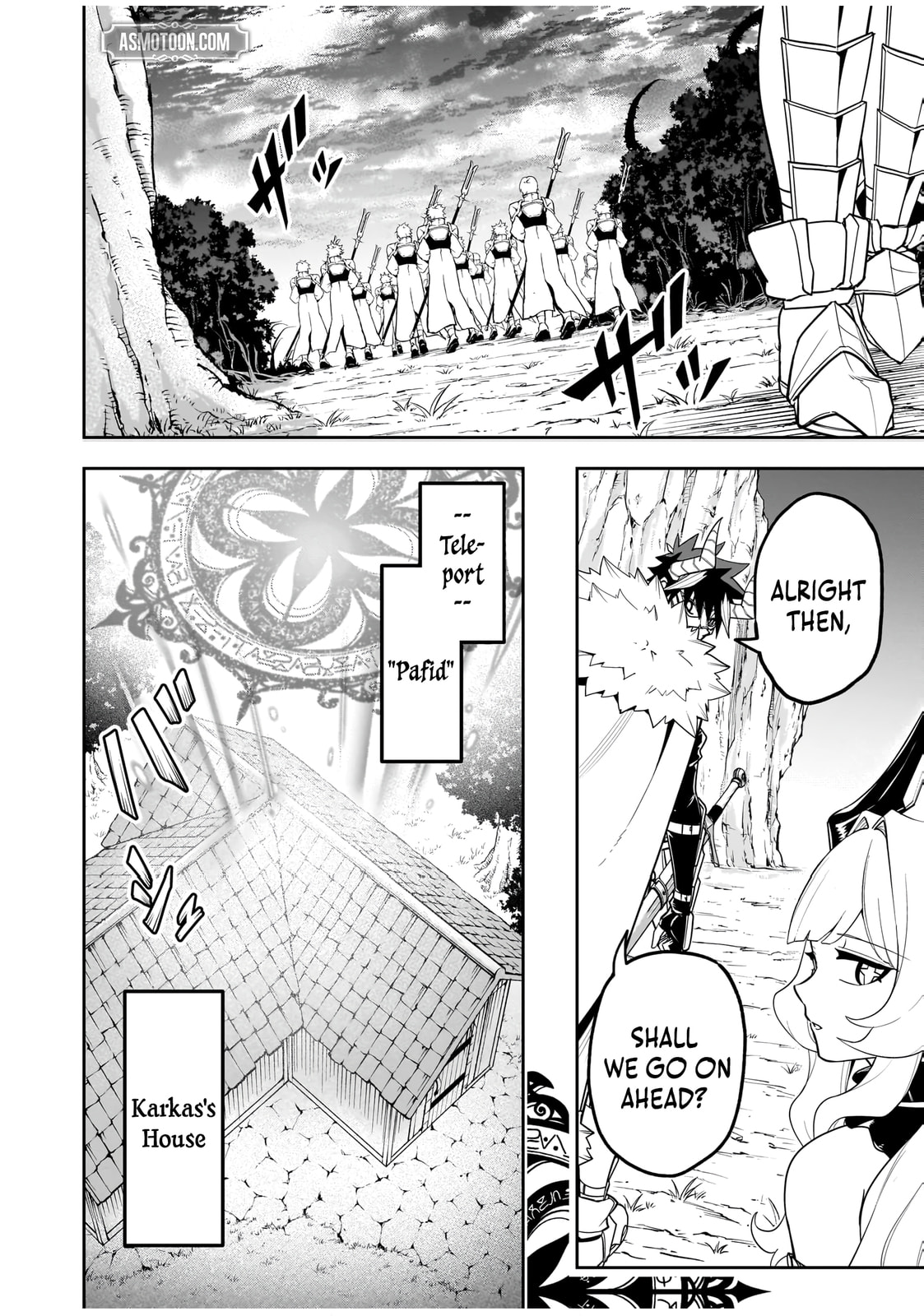 Saitei Chingin Maou: Rekidai Saikyou no Maougun, Sono Ashi wo Hipparu no ga Oshigoto desu Chapter 7 page 34 - 