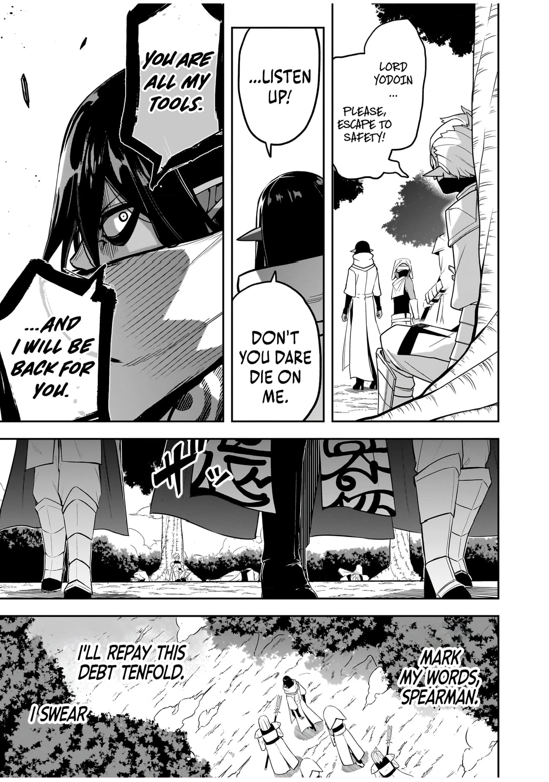 Saitei Chingin Maou: Rekidai Saikyou no Maougun, Sono Ashi wo Hipparu no ga Oshigoto desu Chapter 8 page 38 - 