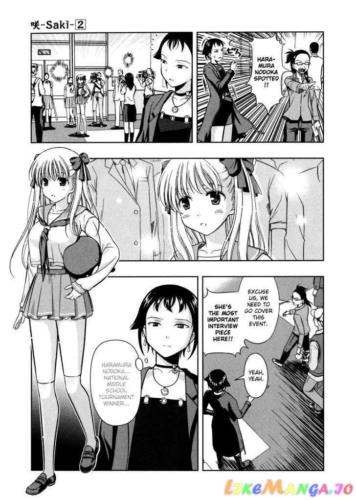 Saki  Manga Chapter 10 page 19 - 